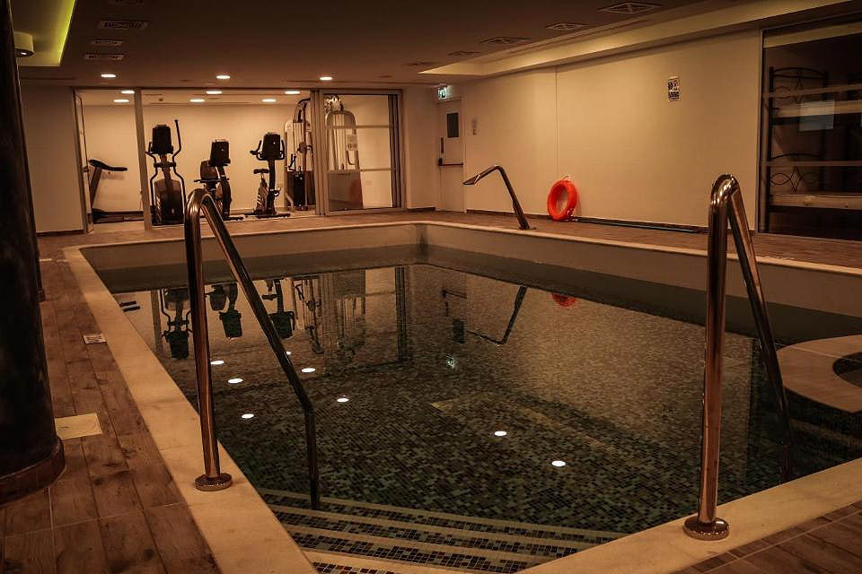 Indoors pool at Gaia Sun n Blue Hotel Ayia Napa